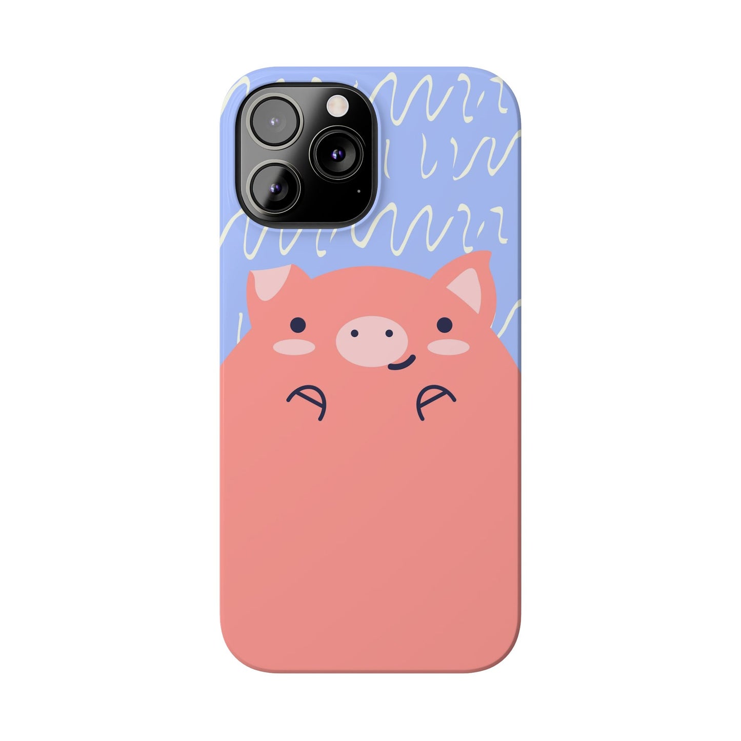 Cute kawaii mini pig