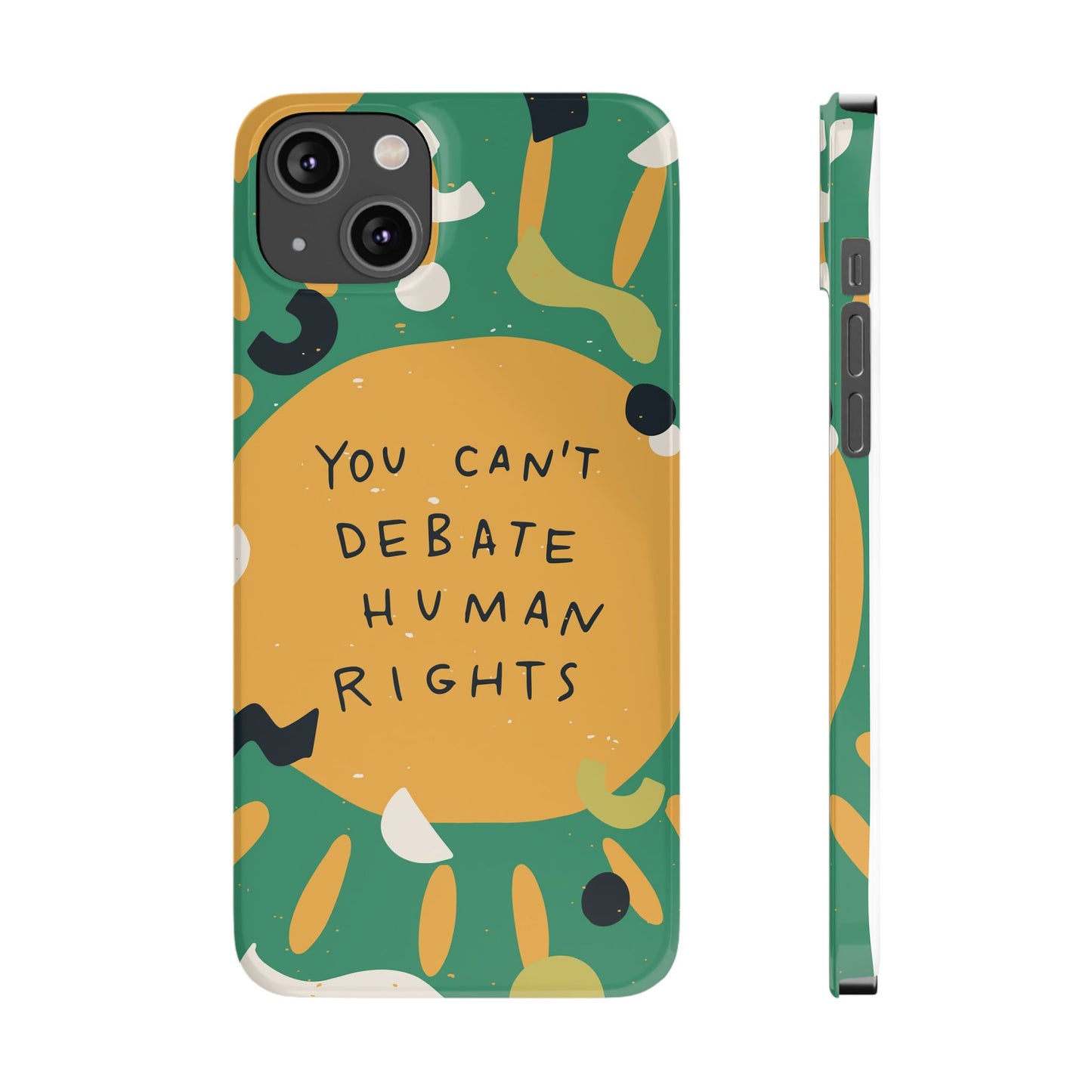 Yoou cant debate human rights feminist case phone