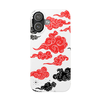 Red & Black Japanese Otaku Cloud