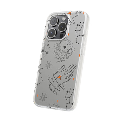 Stylish Astrological iPhone Case – Semi-Transparent & Flexible