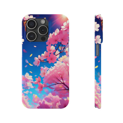 Anime sakura tree flowers