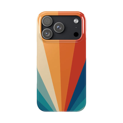 Retro abstract stripe flare - casetinger
