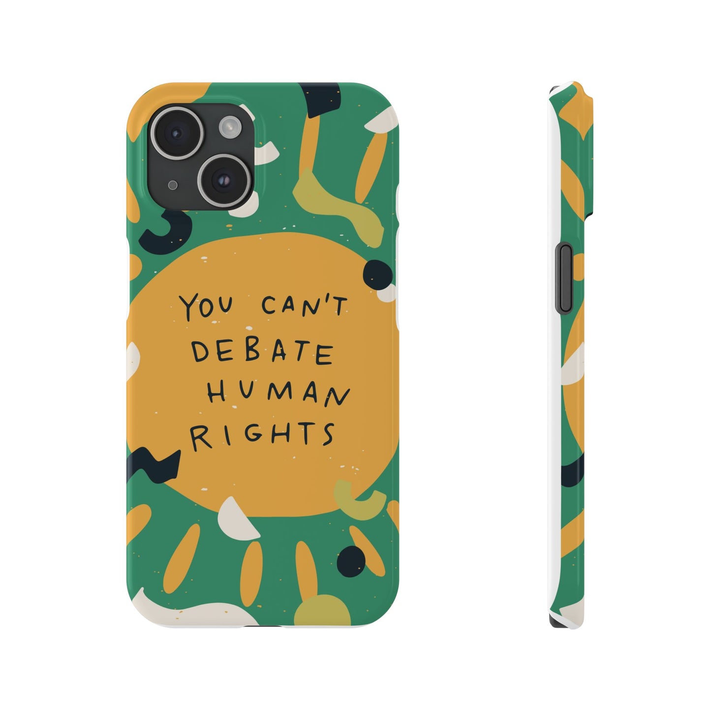 Yoou cant debate human rights feminist case phone