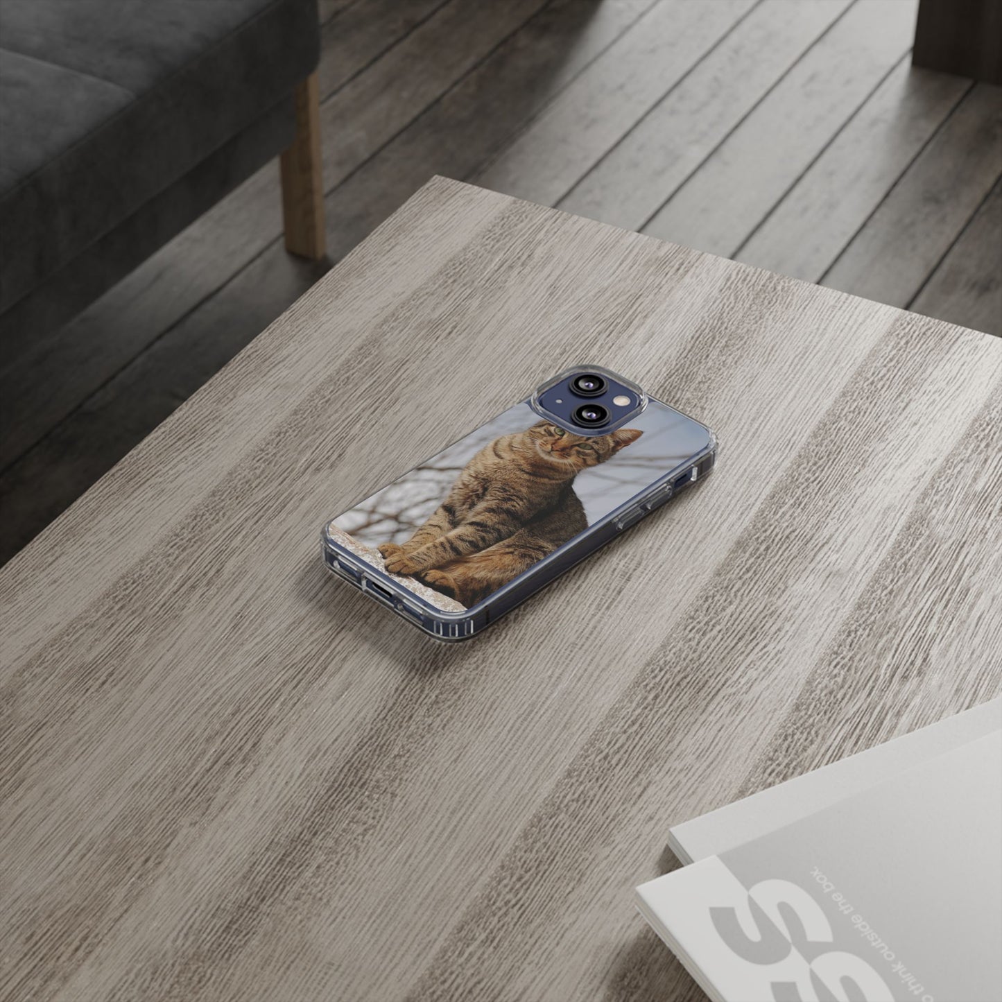 Phone Case Customized with Your Pet - Clear