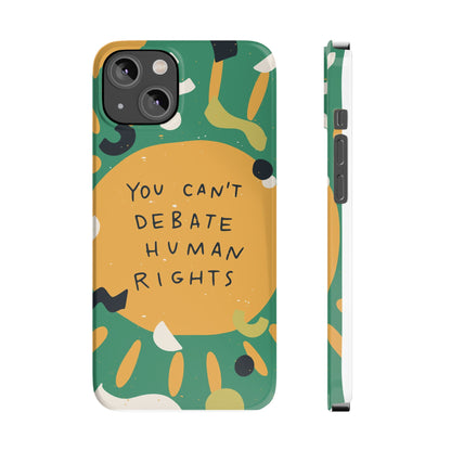 You cant debate human rights feminist