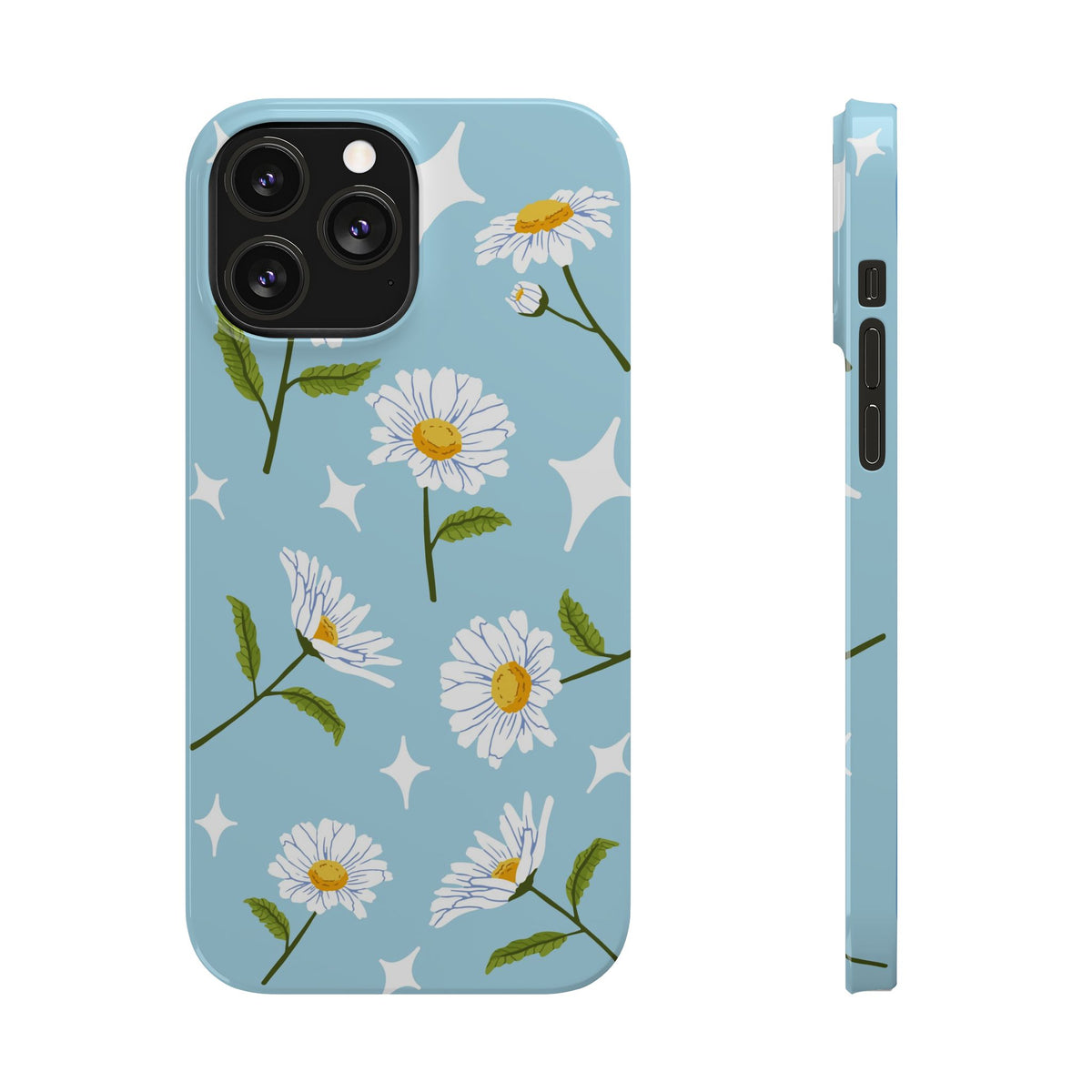 Charming Floral – Dainty Daisy Design - casetinger