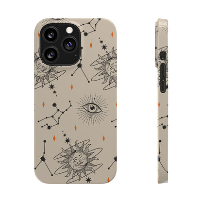 Mystical Astrology iPhone 16, 15, 14, and 13 Case - Ideal Gift for Astrology Enthusiasts - Celestial Symbolism - iPhone 15 Pro & Max - Mysticism