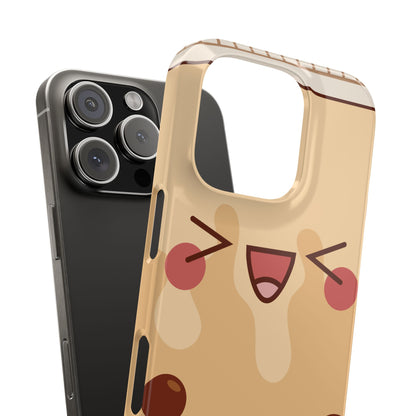 Chocolate Bubble tea phone