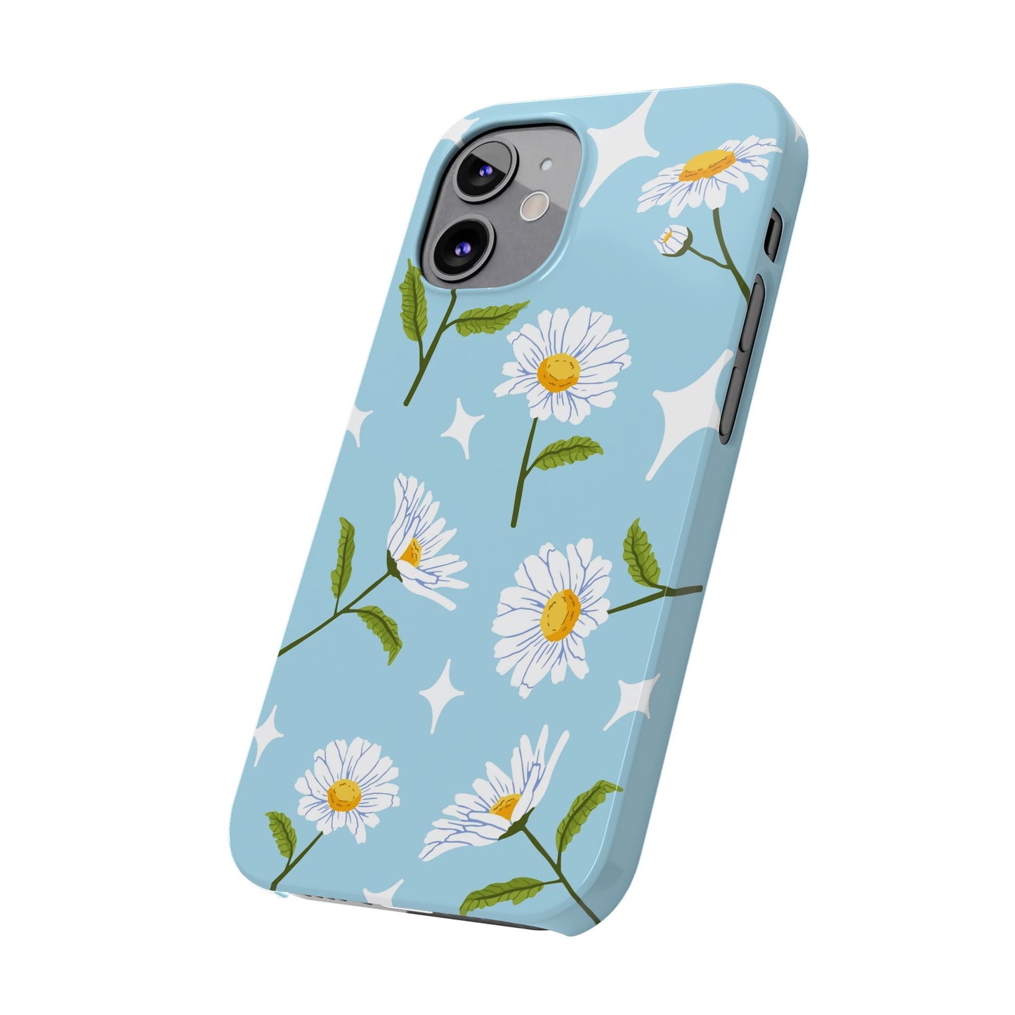 Charming Floral iPhone Case – Dainty Daisy Design