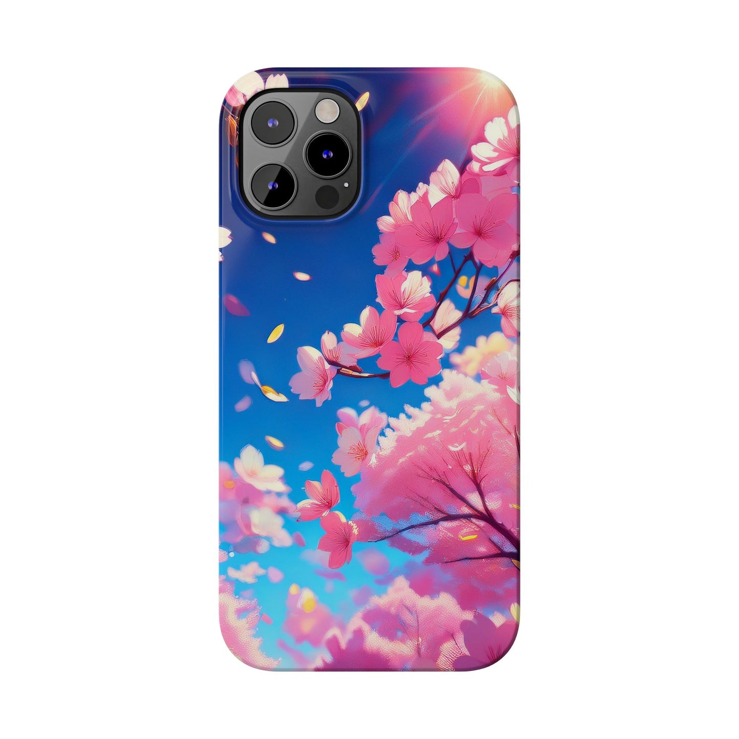 Anime sakura tree flowers