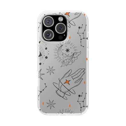 Stylish Astrological iPhone Case – Semi-Transparent & Flexible