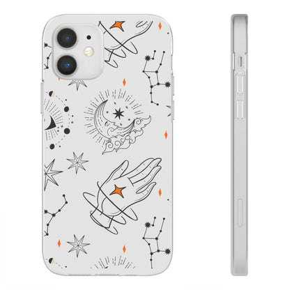 Stylish Astrological iPhone Case – Semi-Transparent & Flexible