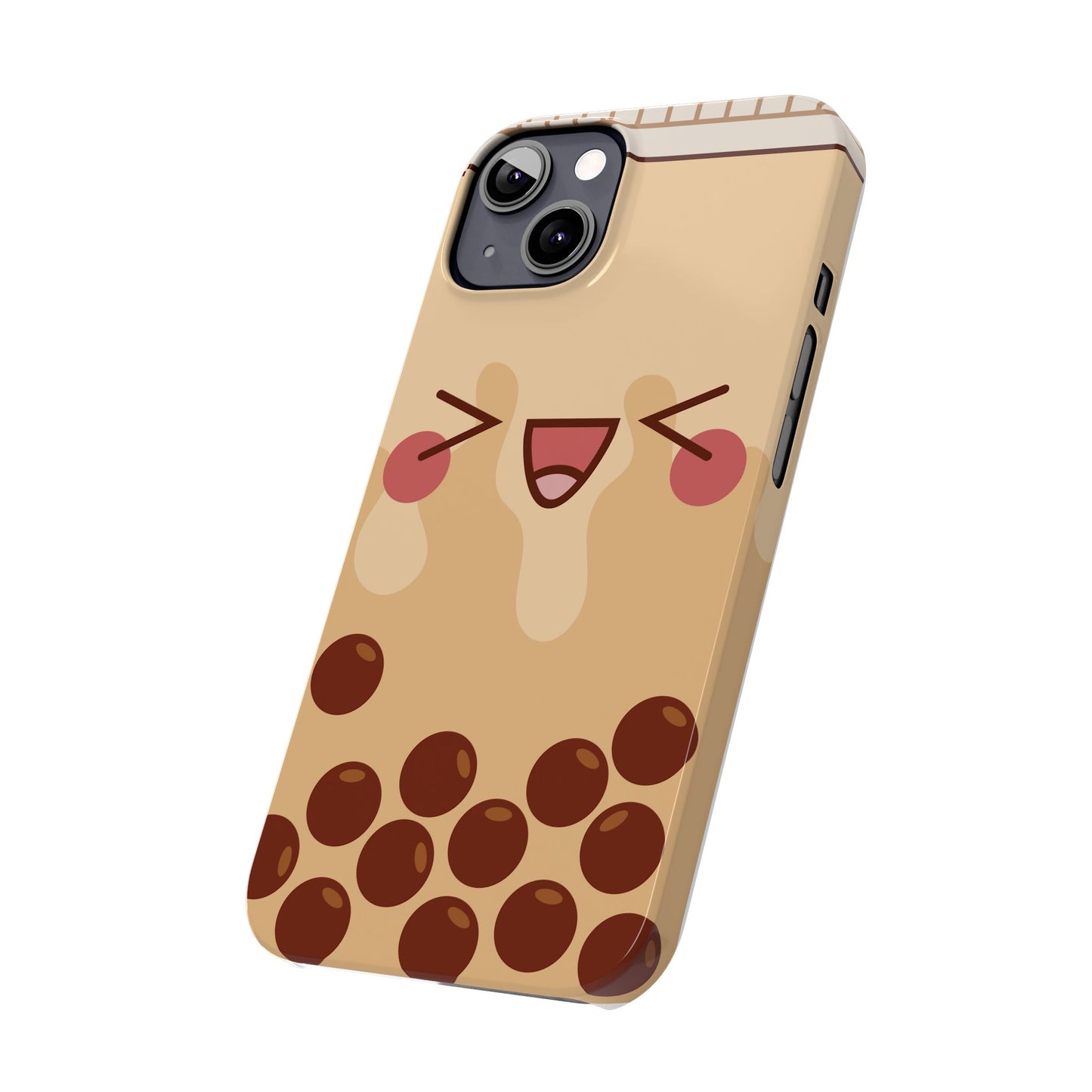 Chocolate Bubble tea phone