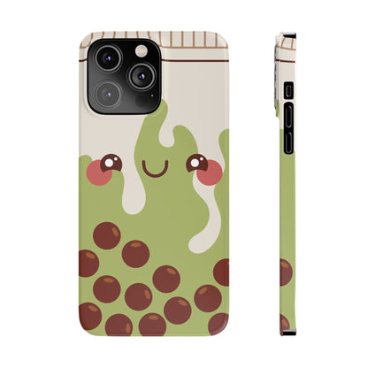 Anime Matcha Bubble tea