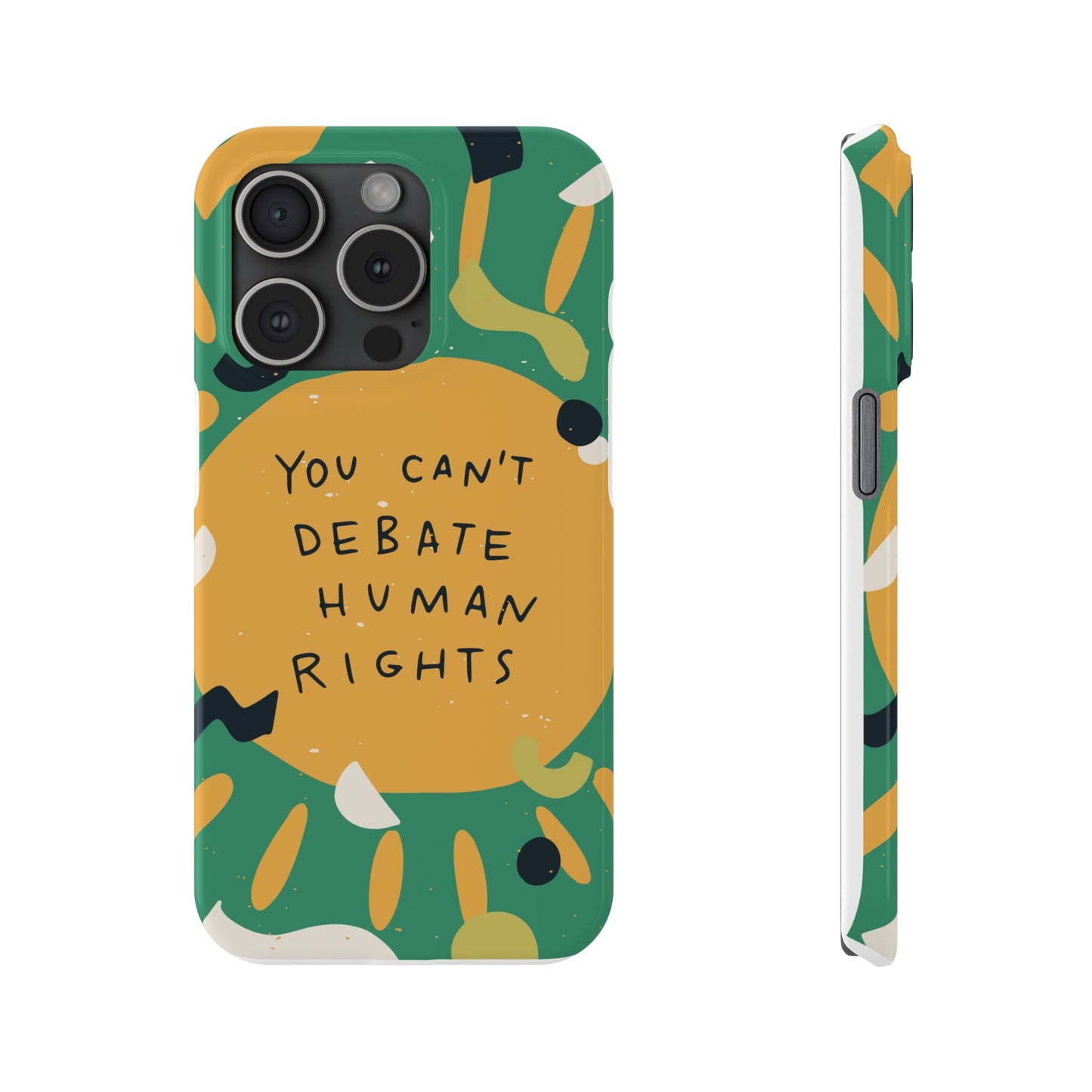 Yoou cant debate human rights feminist case phone