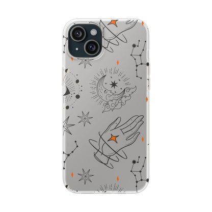 Stylish Astrological iPhone Case – Semi-Transparent & Flexible