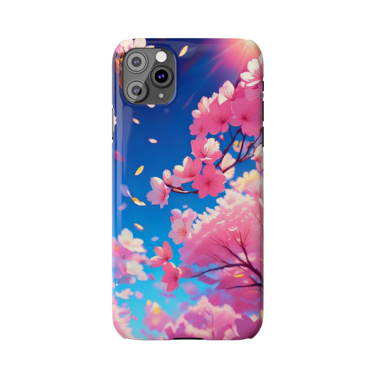 Anime sakura tree flowers