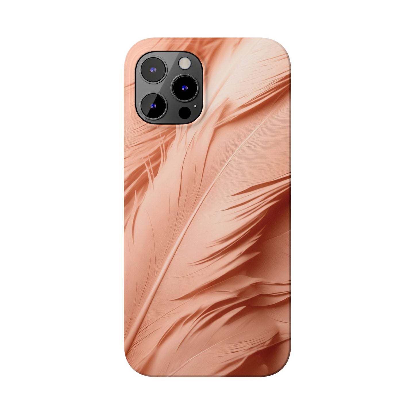 Peach-colored feathers - casetinger