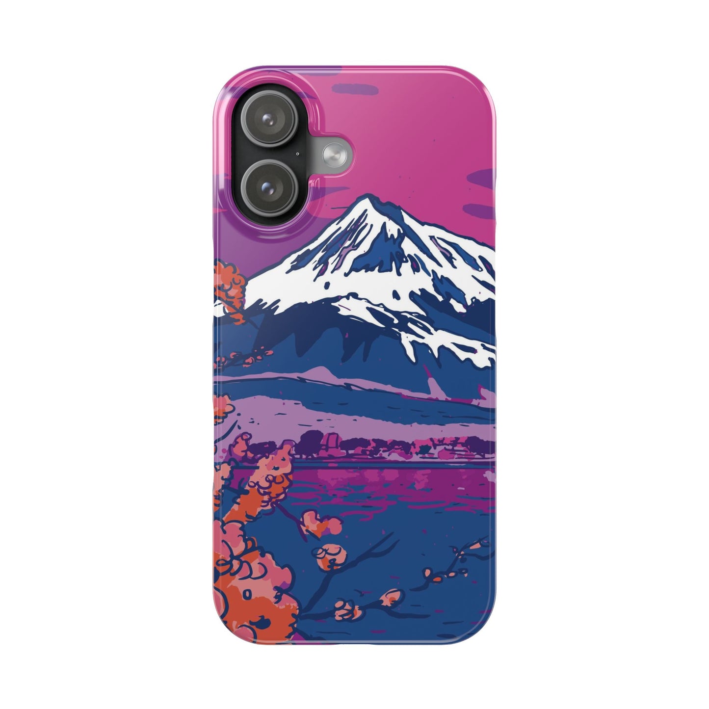 Vaporwave Japanese Landscape