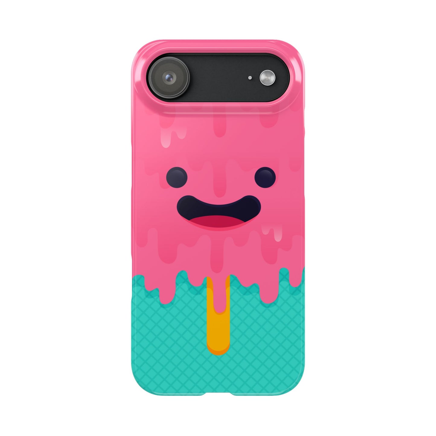 Funny Ice Cream Popsicle Cartoon