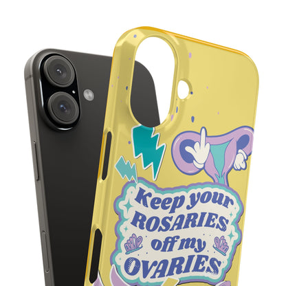 Keep your rosaries off my overies - Feminist case