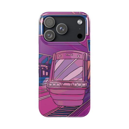 Japanese Vaporwave cityscape