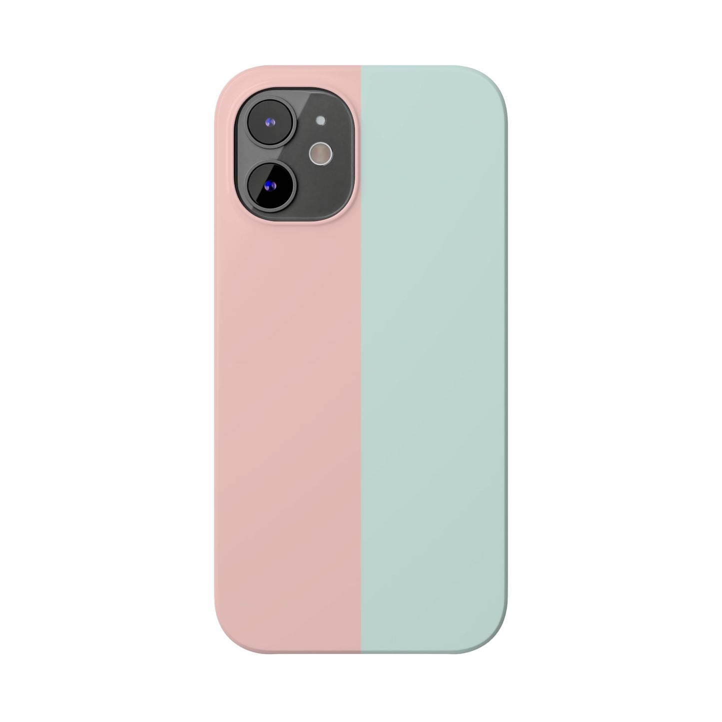 Dual tone pastel colors