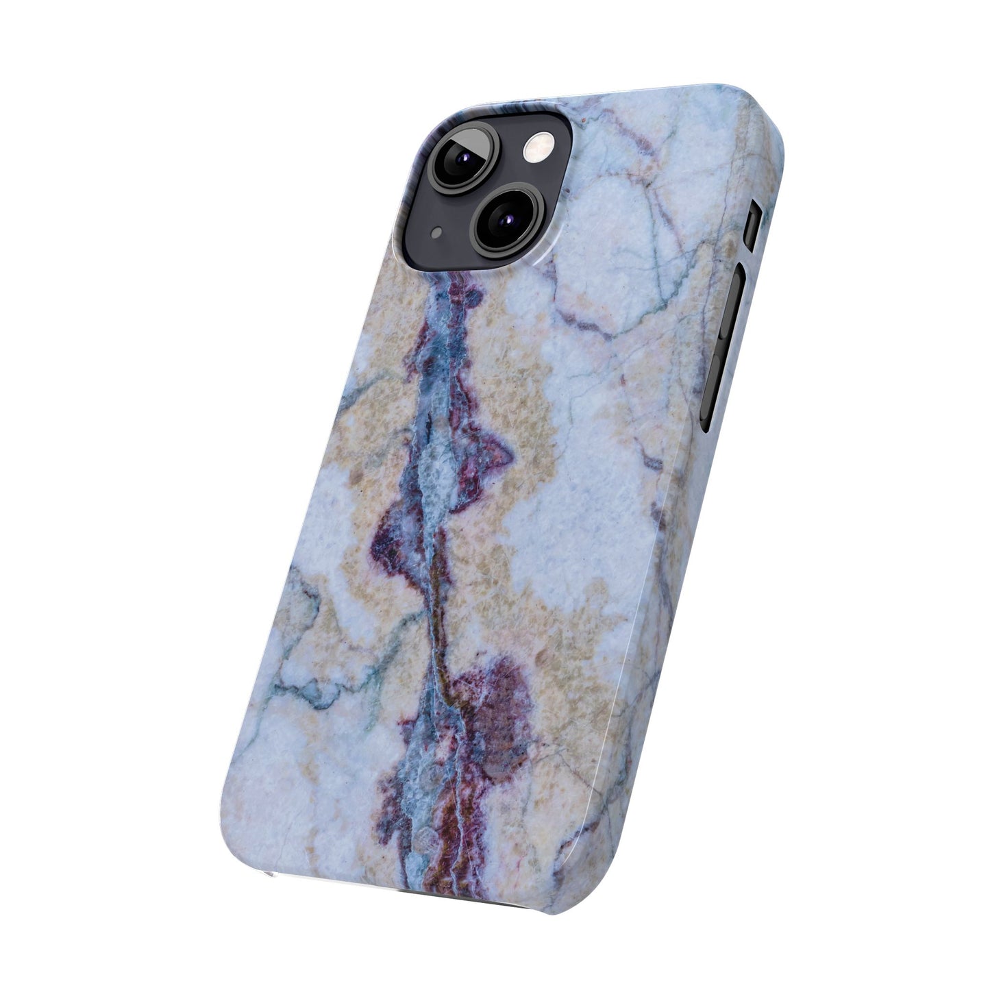 iPhone 15 case Natural stone marble design. Available for iphone 14 and iphone 13 Pro and max. Supports wireless charging. Premium finish