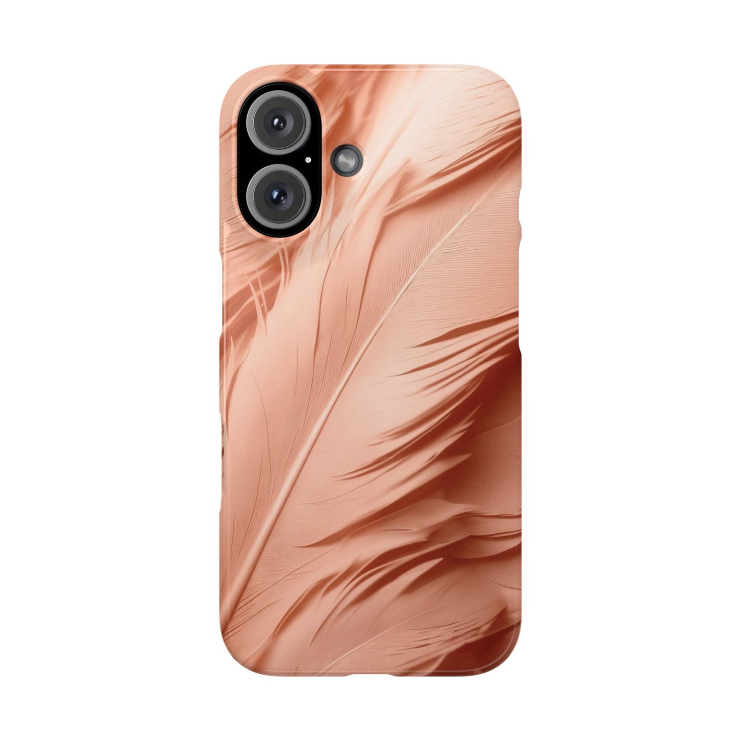 Peach-colored feathers - casetinger