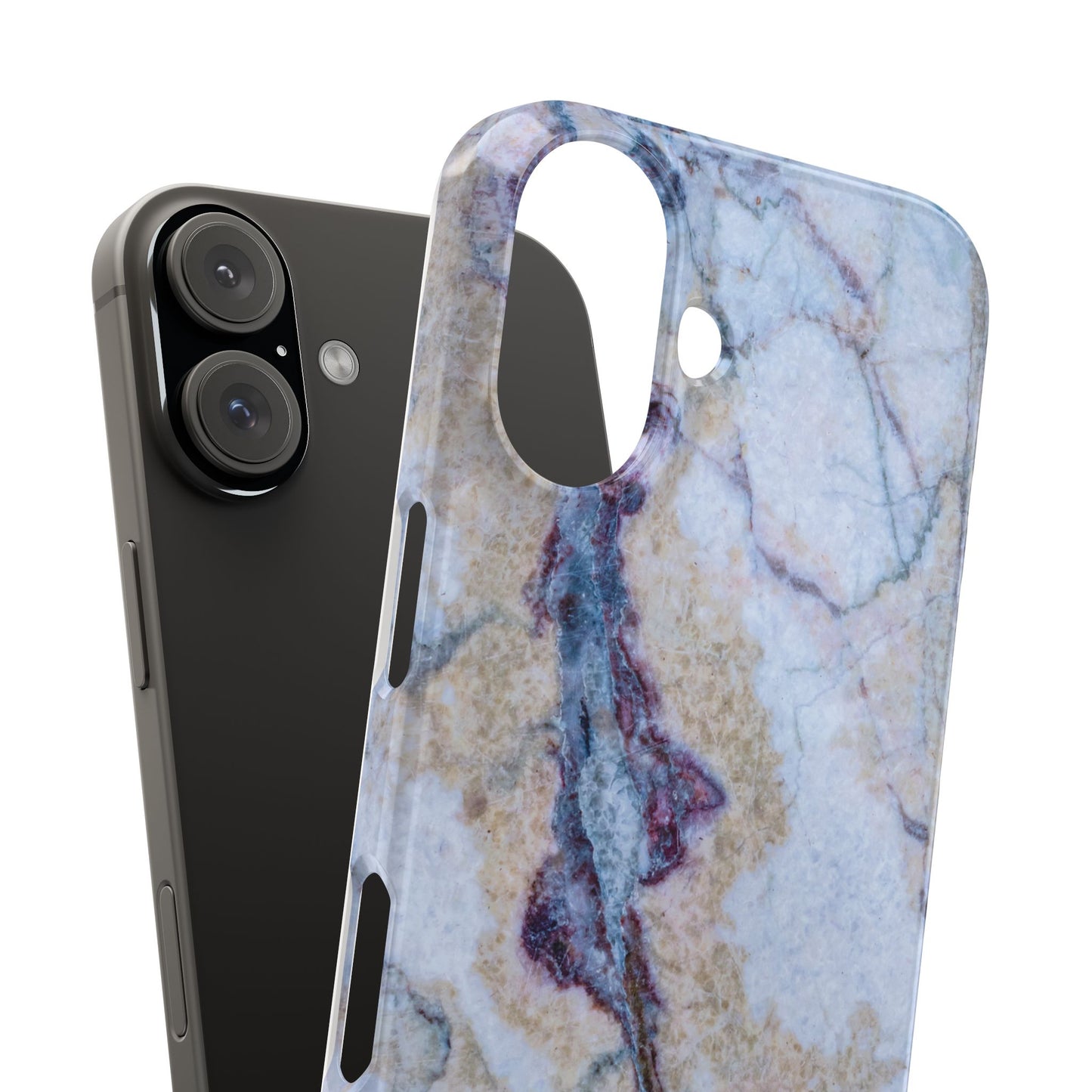 iPhone 15 case Natural stone marble design. Available for iphone 14 and iphone 13 Pro and max. Supports wireless charging. Premium finish