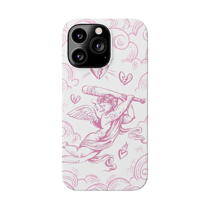 Anti-Valentine's Day: Cupid's Rebellion Phone Case