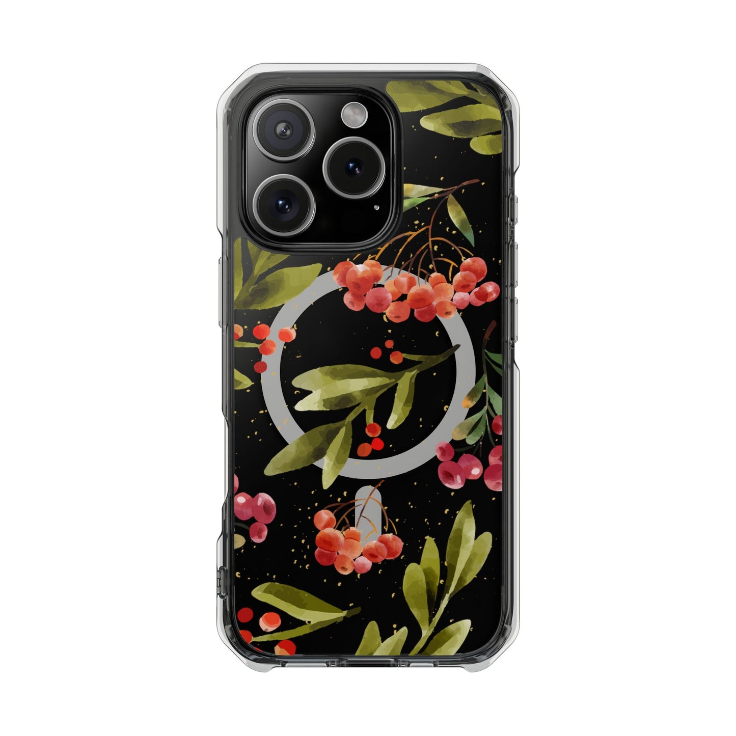 Watercolor forest berries patern - Magnetic