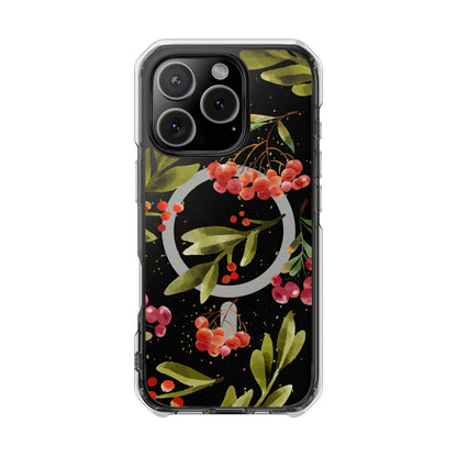 Watercolor forest berries patern - Magnetic