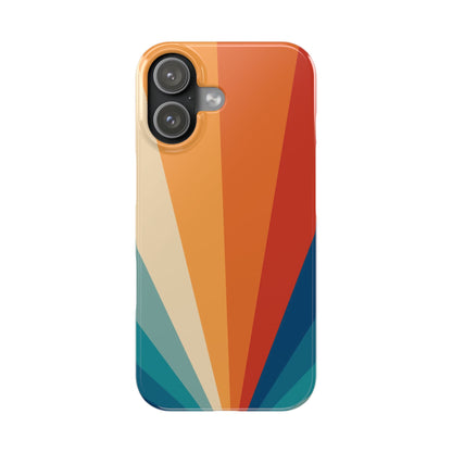 Retro abstract stripe flare - casetinger