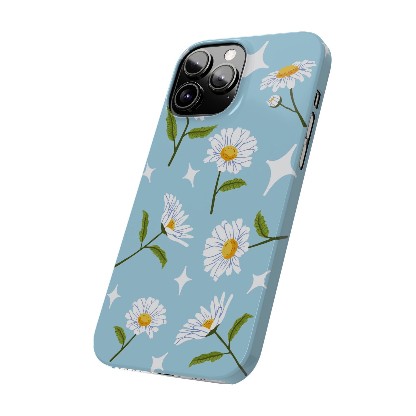 Charming Floral iPhone Case – Dainty Daisy Design