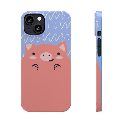 Cute kawaii mini pig