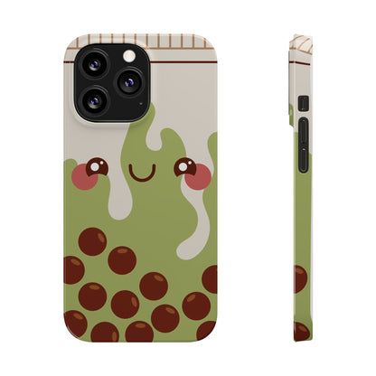 Anime Matcha Bubble tea