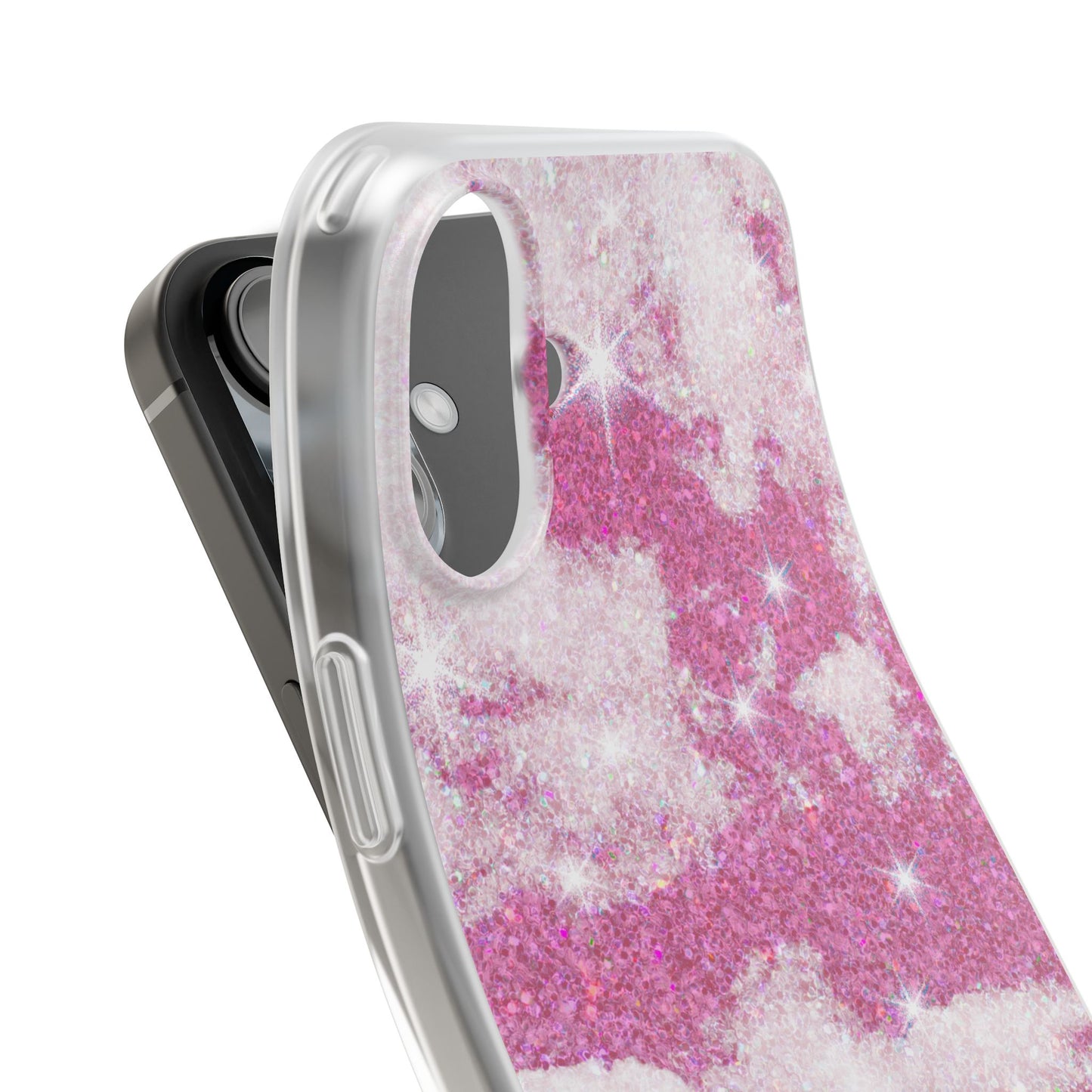 Pink Glitter Sky Phone Case