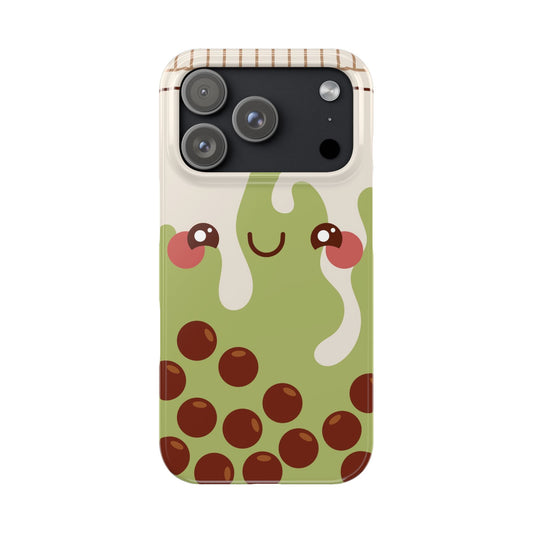 Anime Matcha Bubble tea