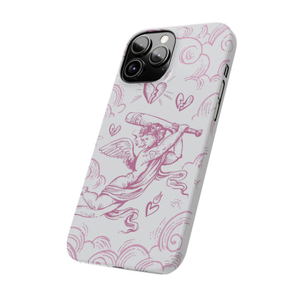 Anti-Valentine's Day: Cupid's Rebellion Phone Case