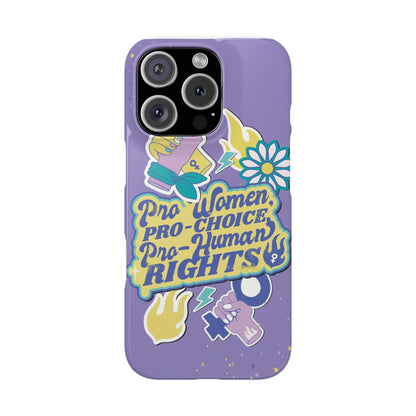 Pro Human - Pro RIGHTS - Feminist case