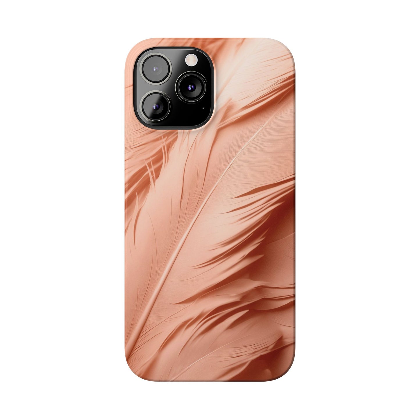 Peach-colored feathers - casetinger