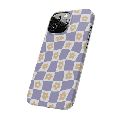 Add a touch of Danish style to your iPhone with this floral grid case.