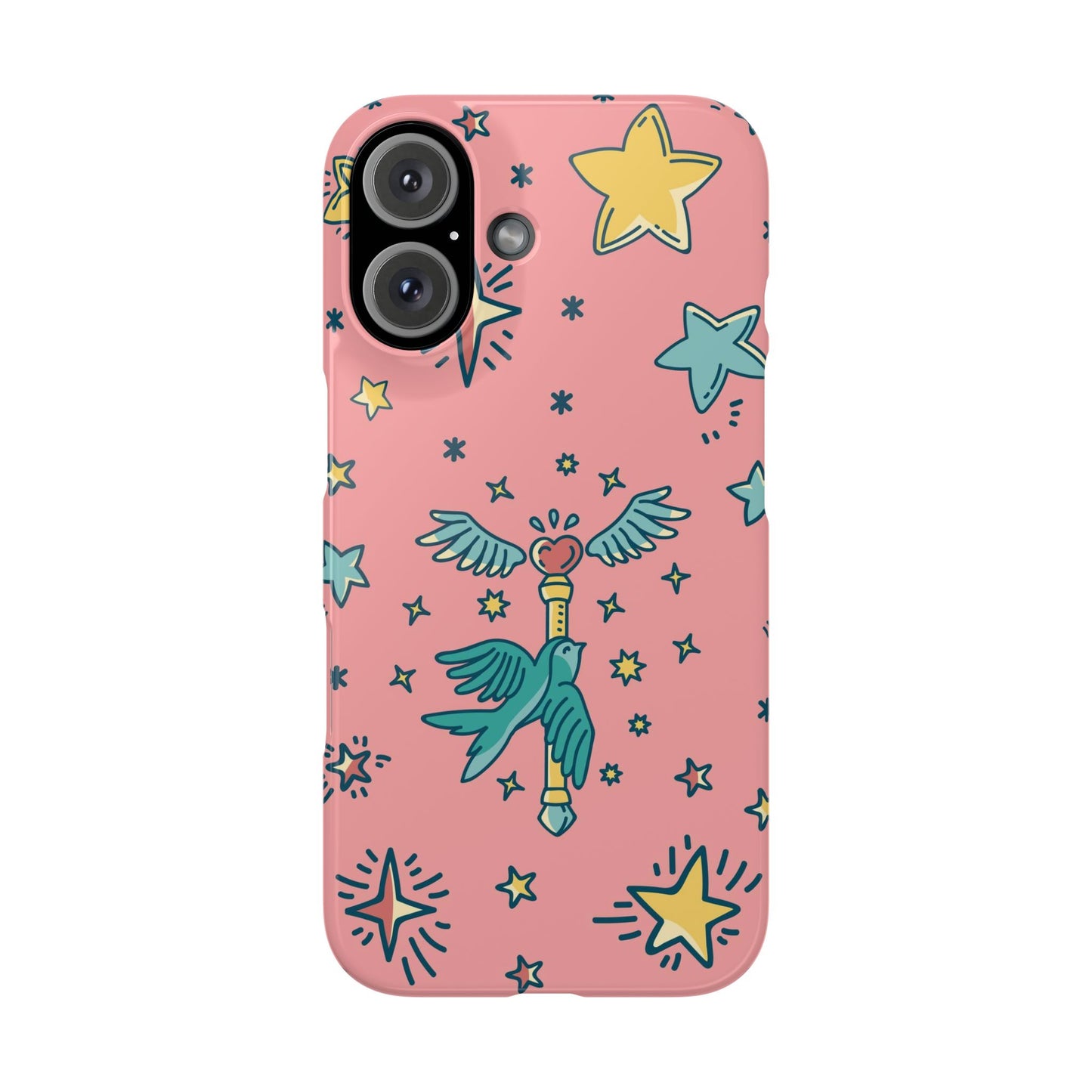 Pink Color Stroke Case: Fantasy Magic