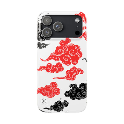 Red & Black Japanese Otaku Cloud