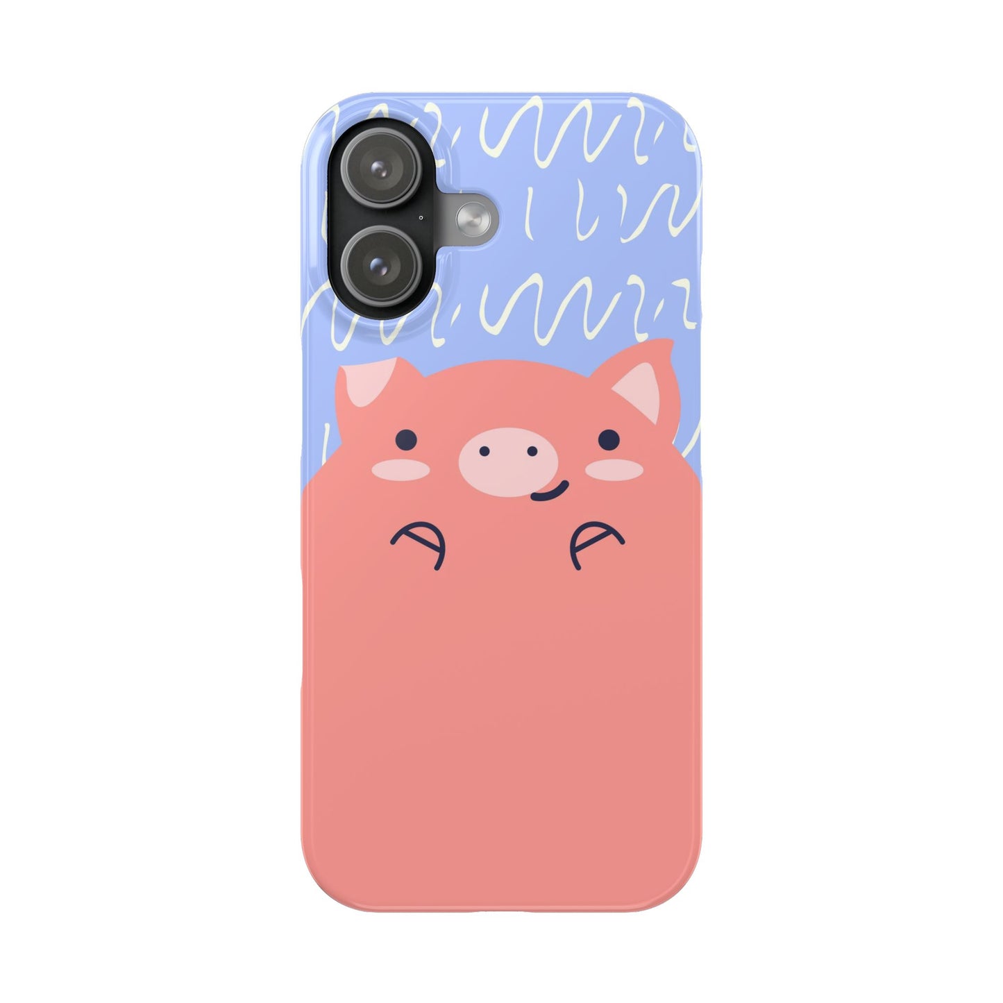 Cute kawaii mini pig