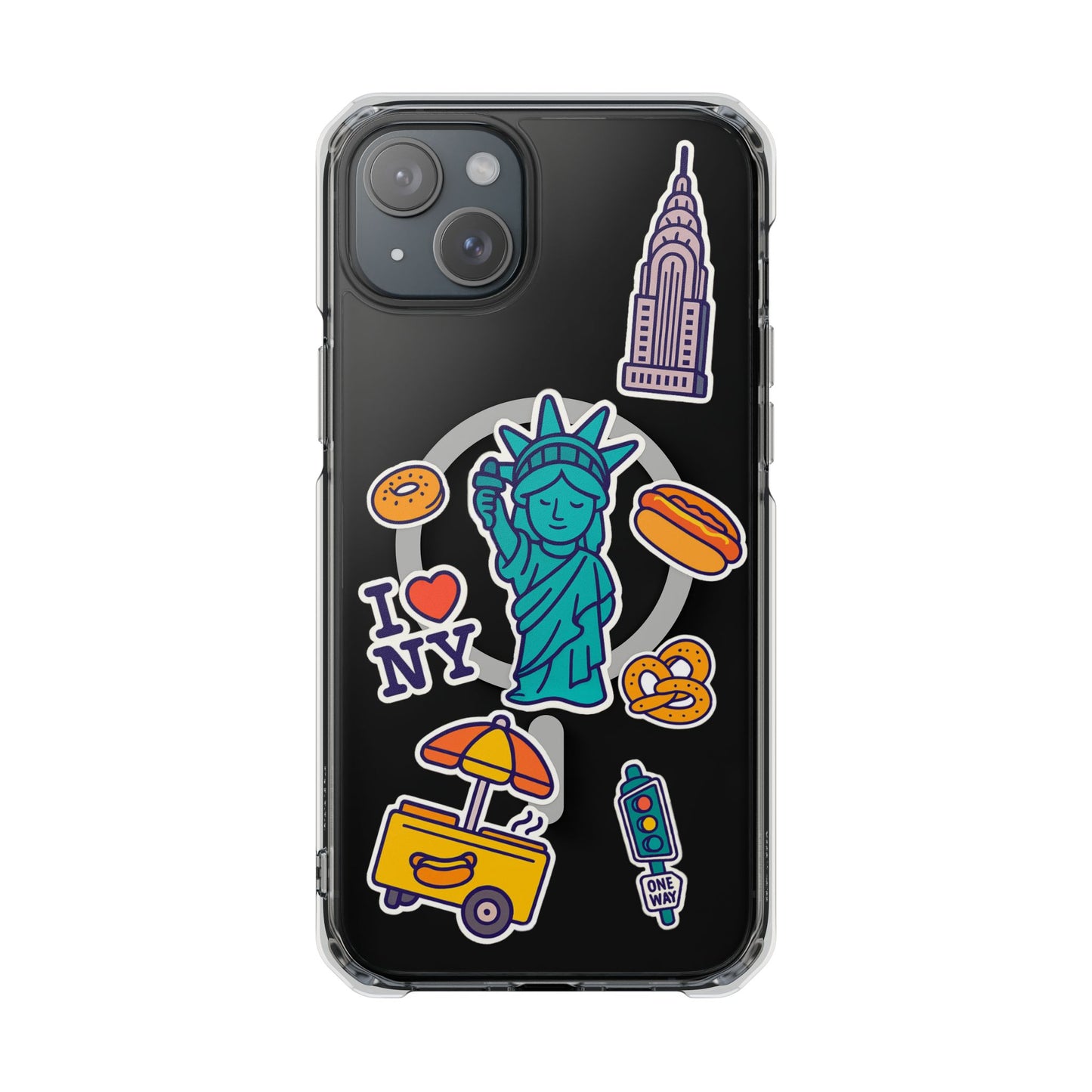 New York Stickers - Magnetic