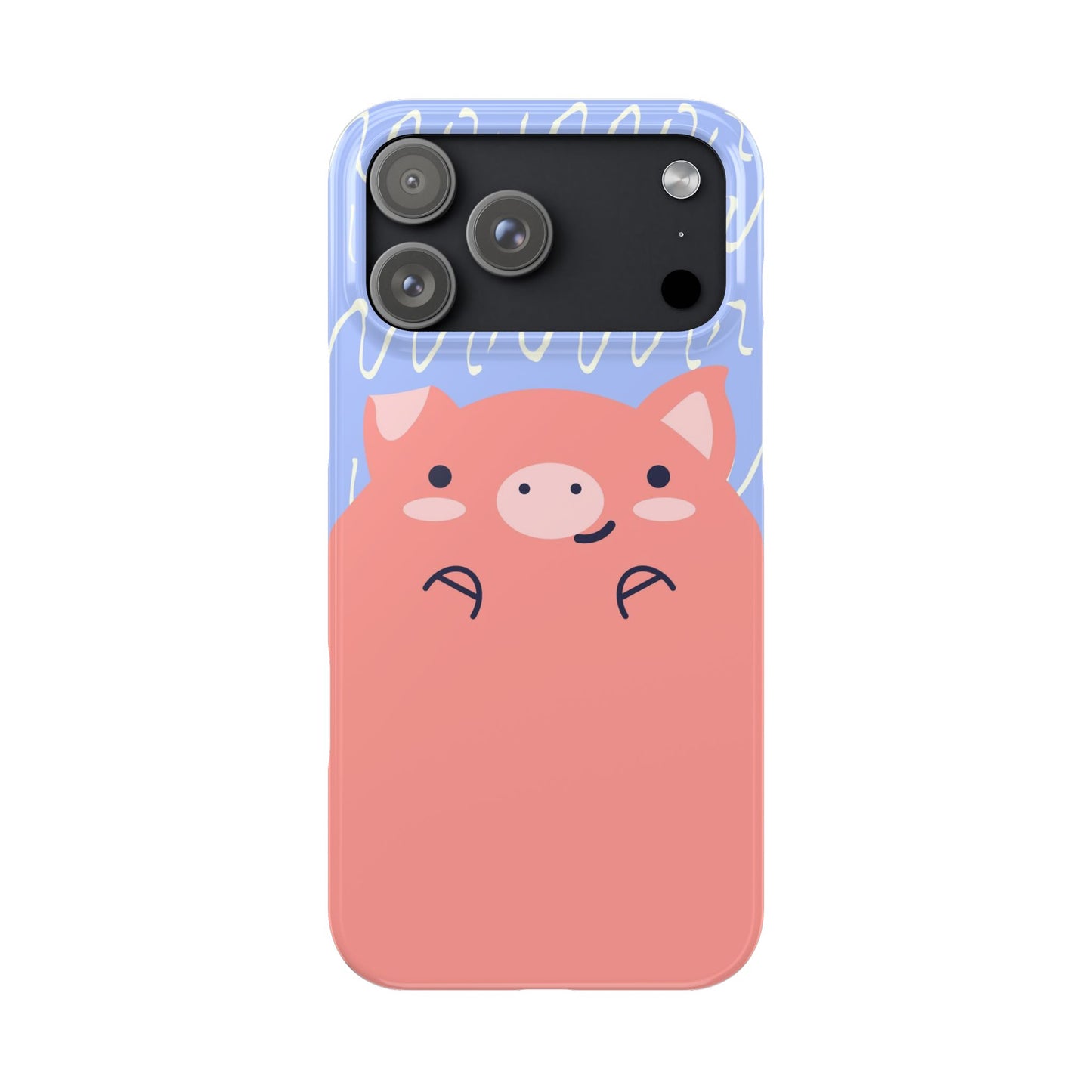 Cute kawaii mini pig