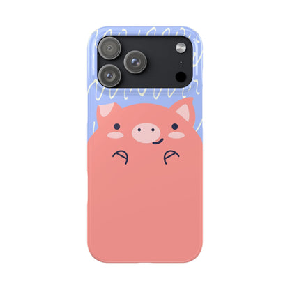Cute kawaii mini pig