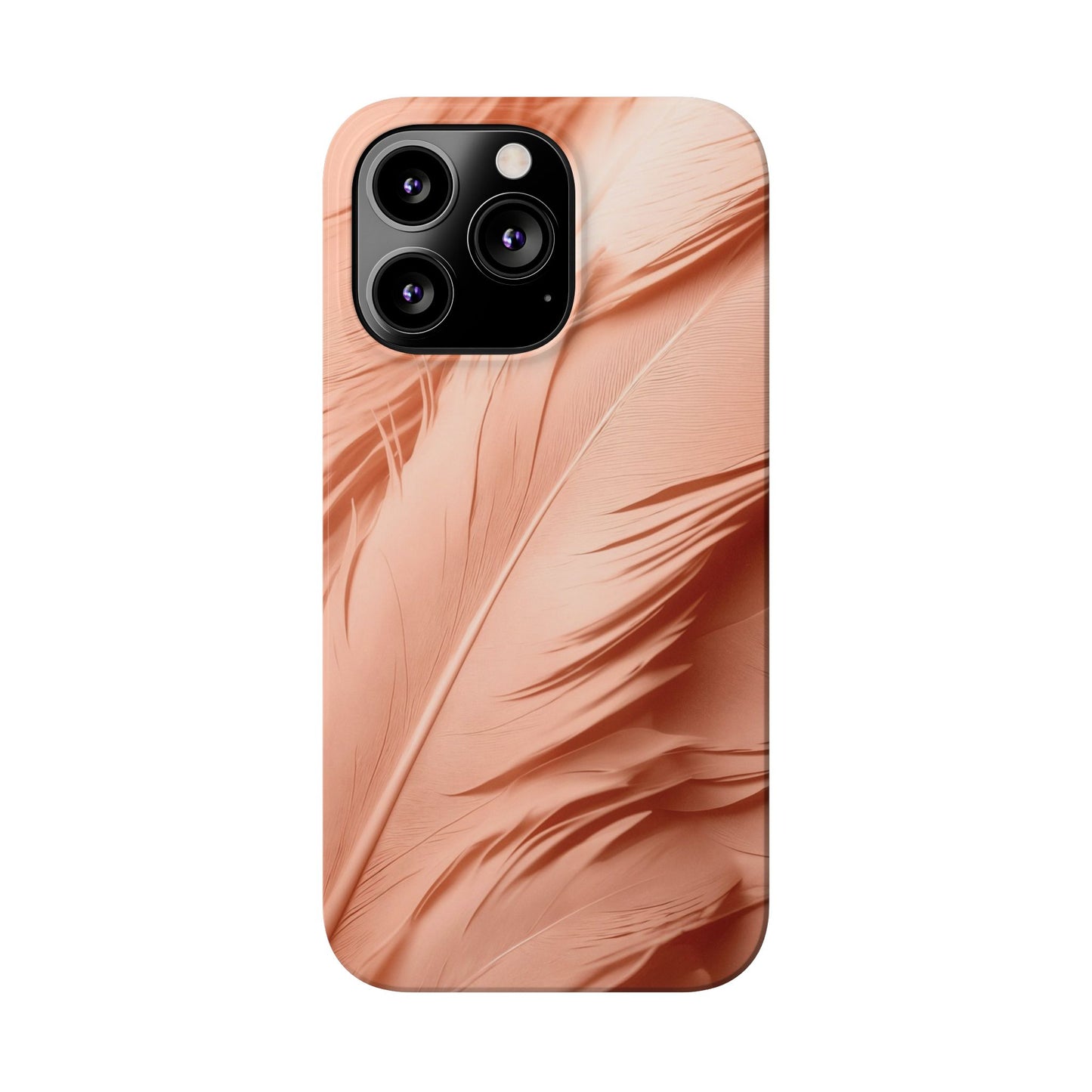 Peach-colored feathers - casetinger